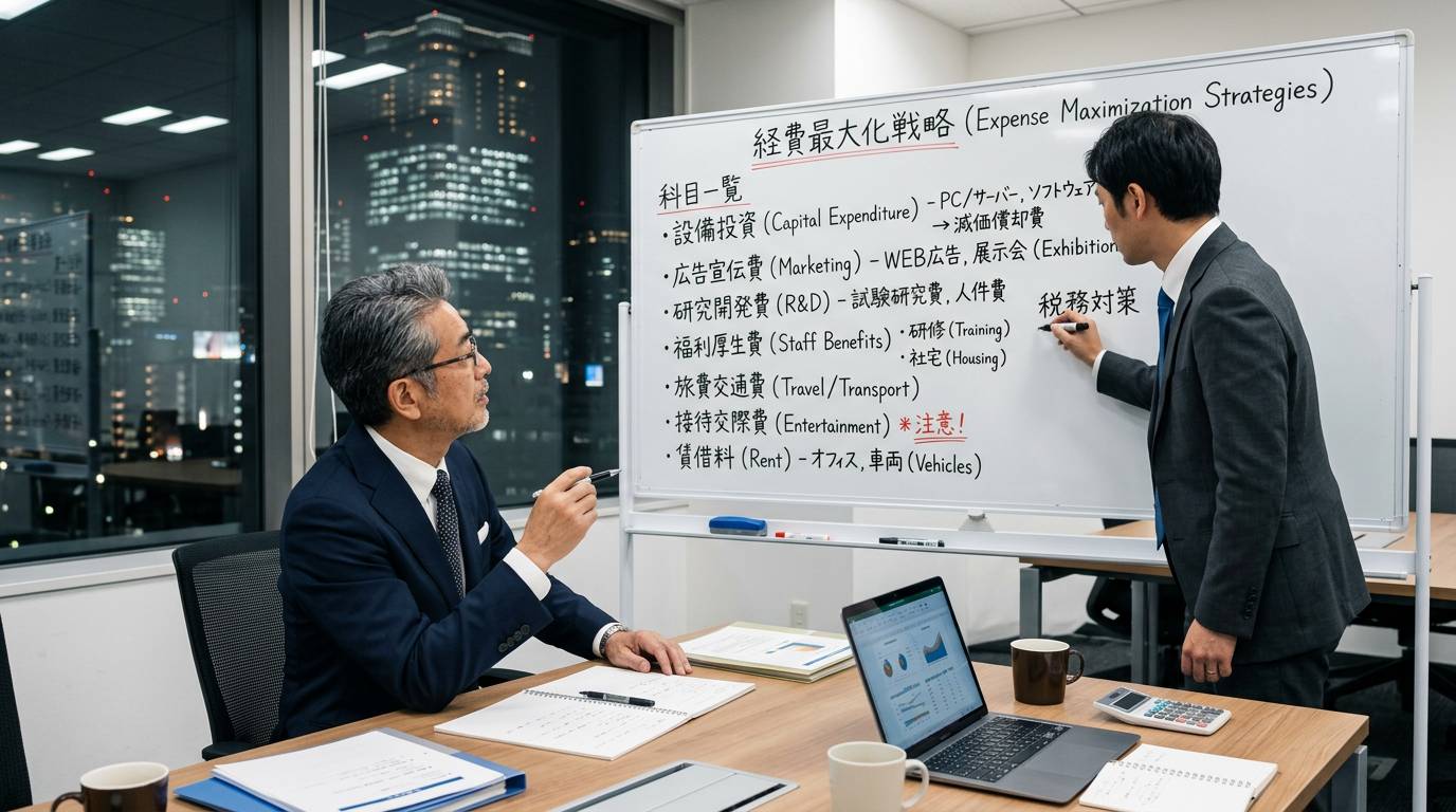 経費を最大化する方法