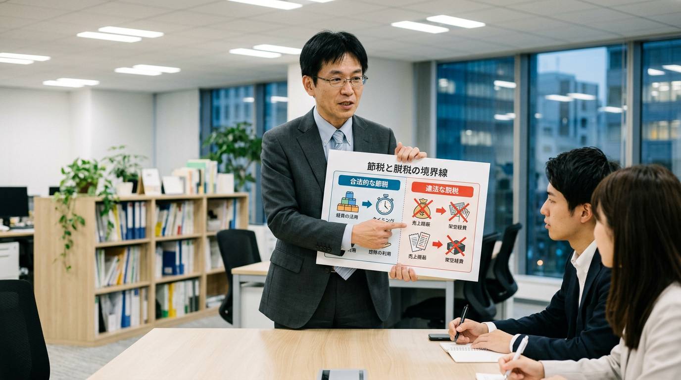 節税と脱税の違い