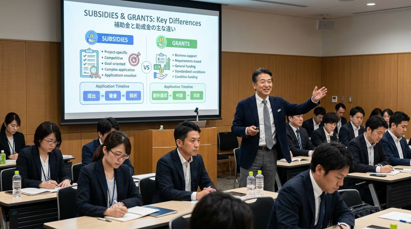 補助金と助成金の違い